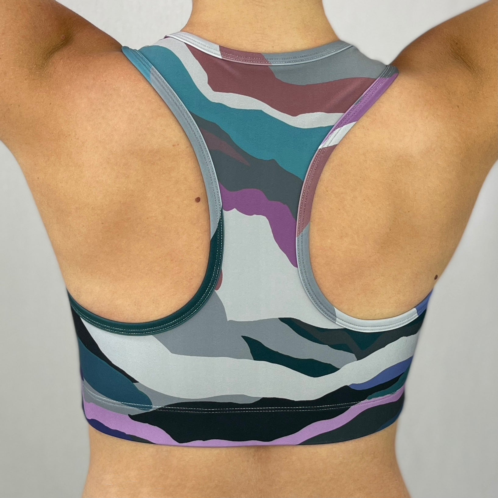 Art2Go Flow Sports Bra made in Australia back