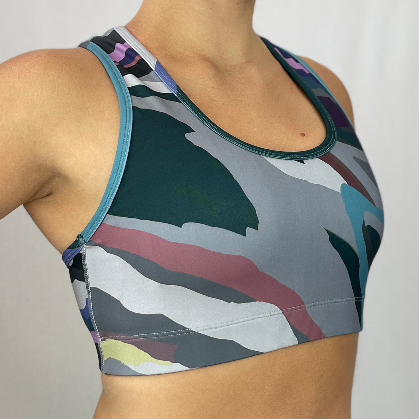 Art2Go Flow Sports Bra made in Australia side