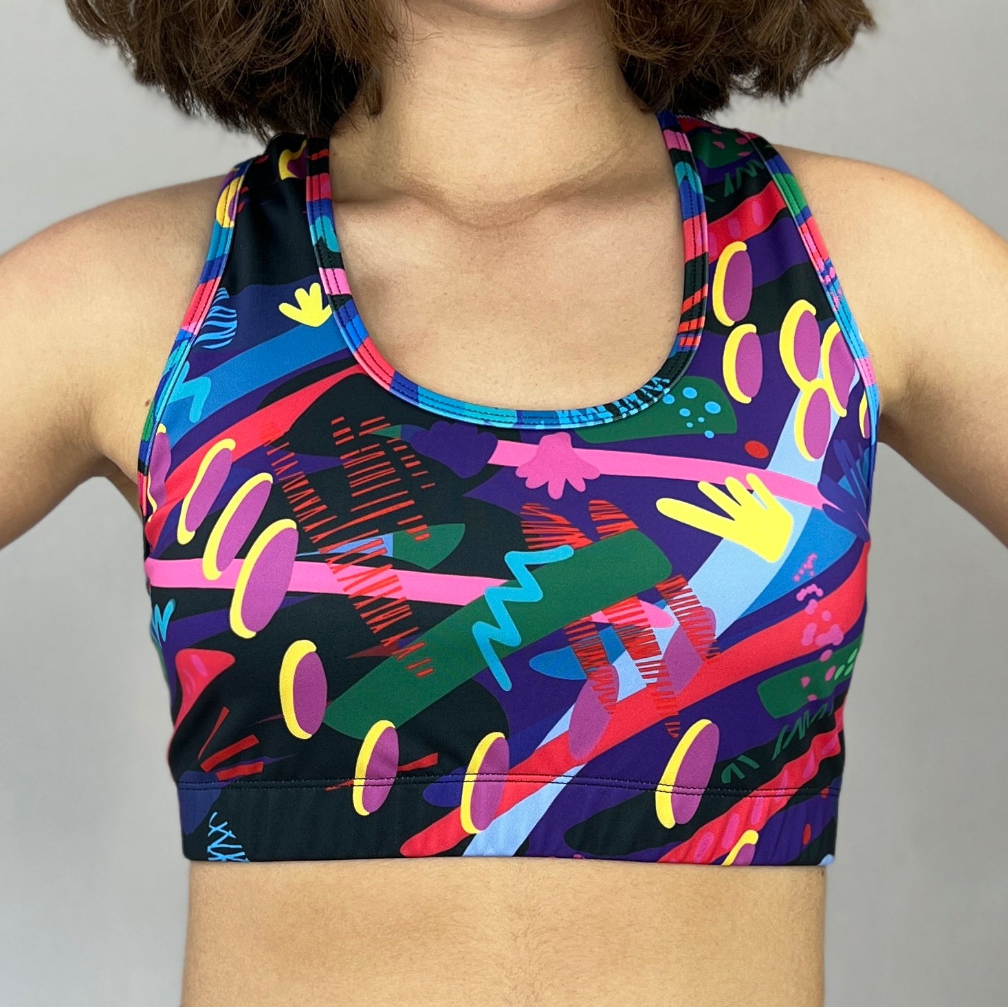Sports Bra Olympia by Monique Baques front