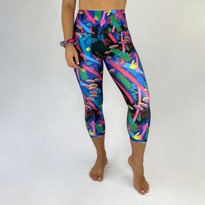 Art2Go 7/8 leggings Olympia by Monique Baques front