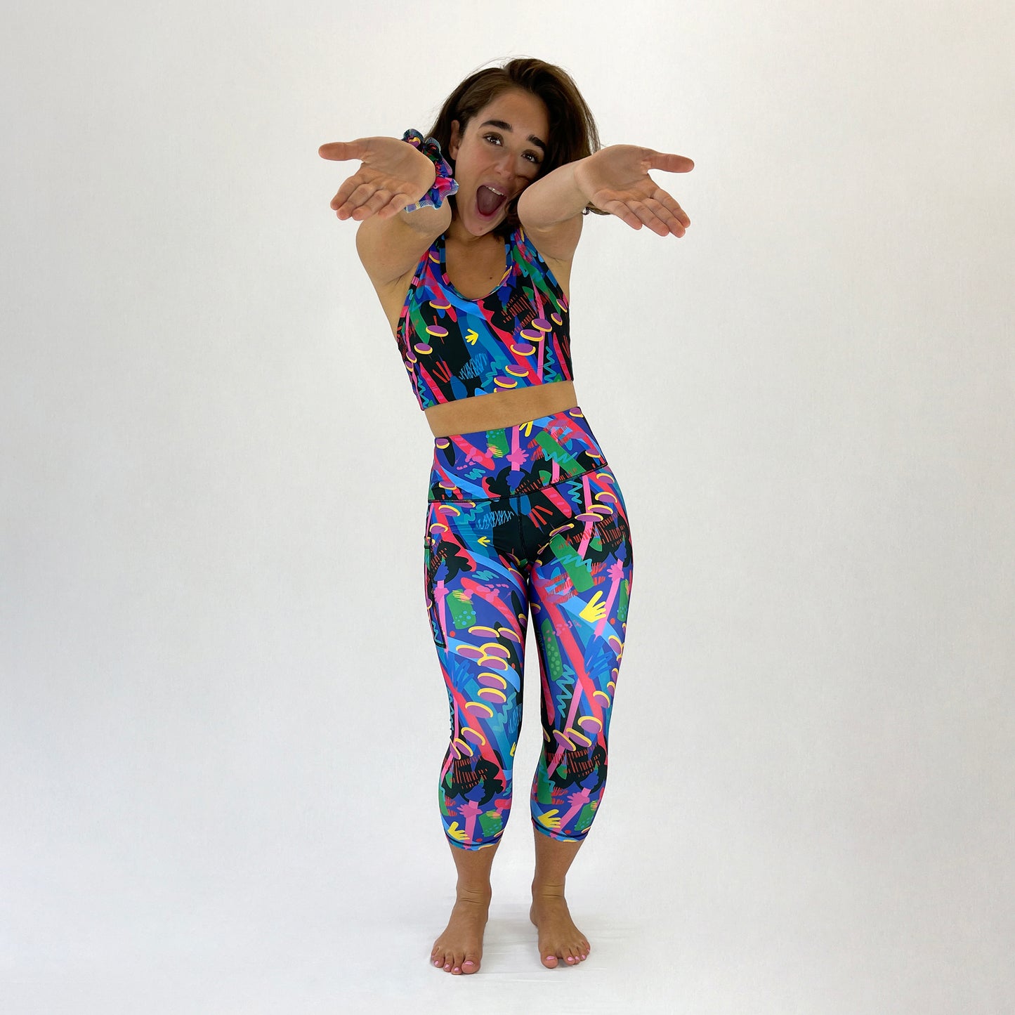 Art2Go 7/8 leggings Olympia by Monique Baques full body