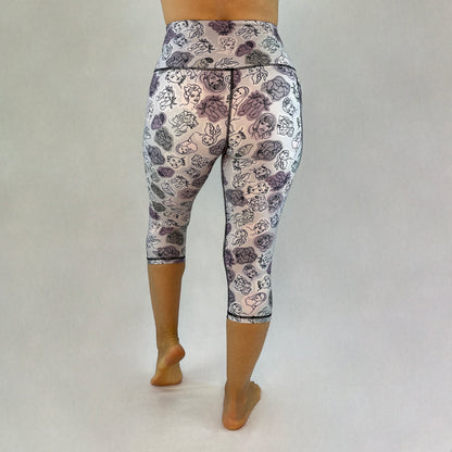 beautiful 7/8 length leggings made with sustainable fabric in Australia - Beauty design